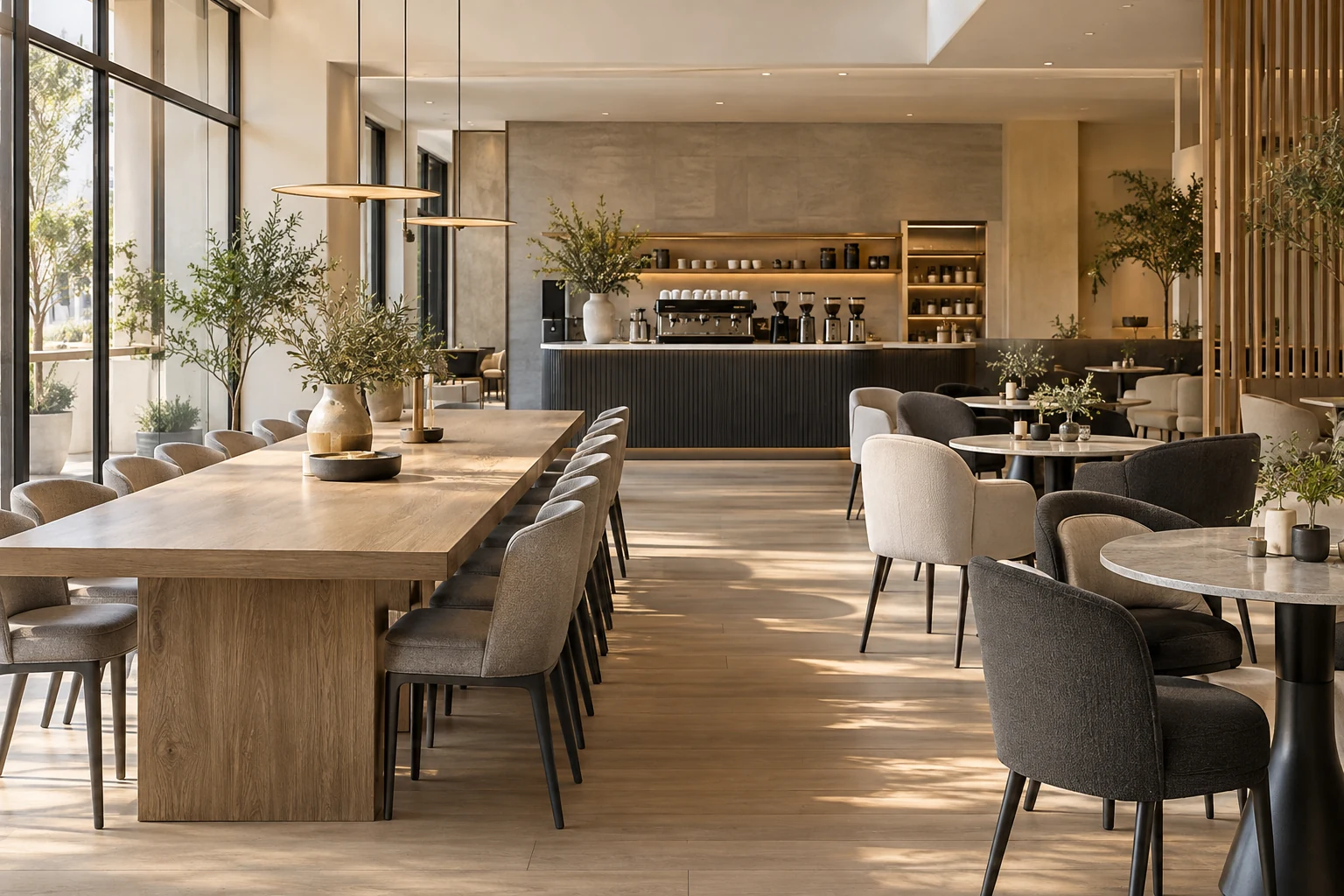Commercial spaces — interior concept