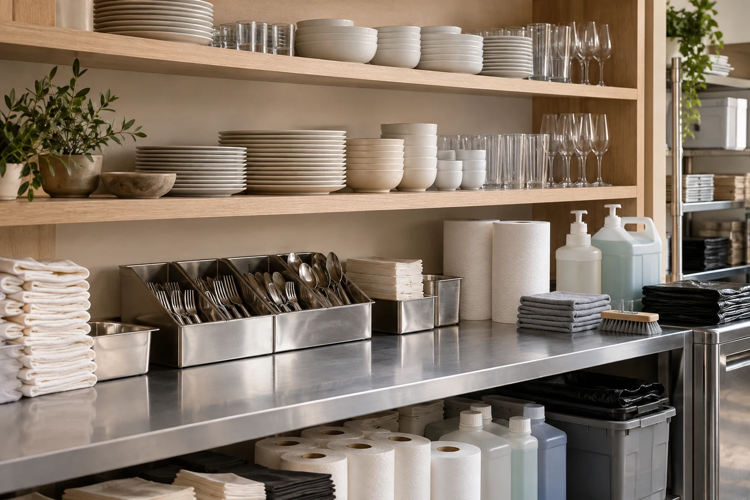 Operating & branded supplies — product concept